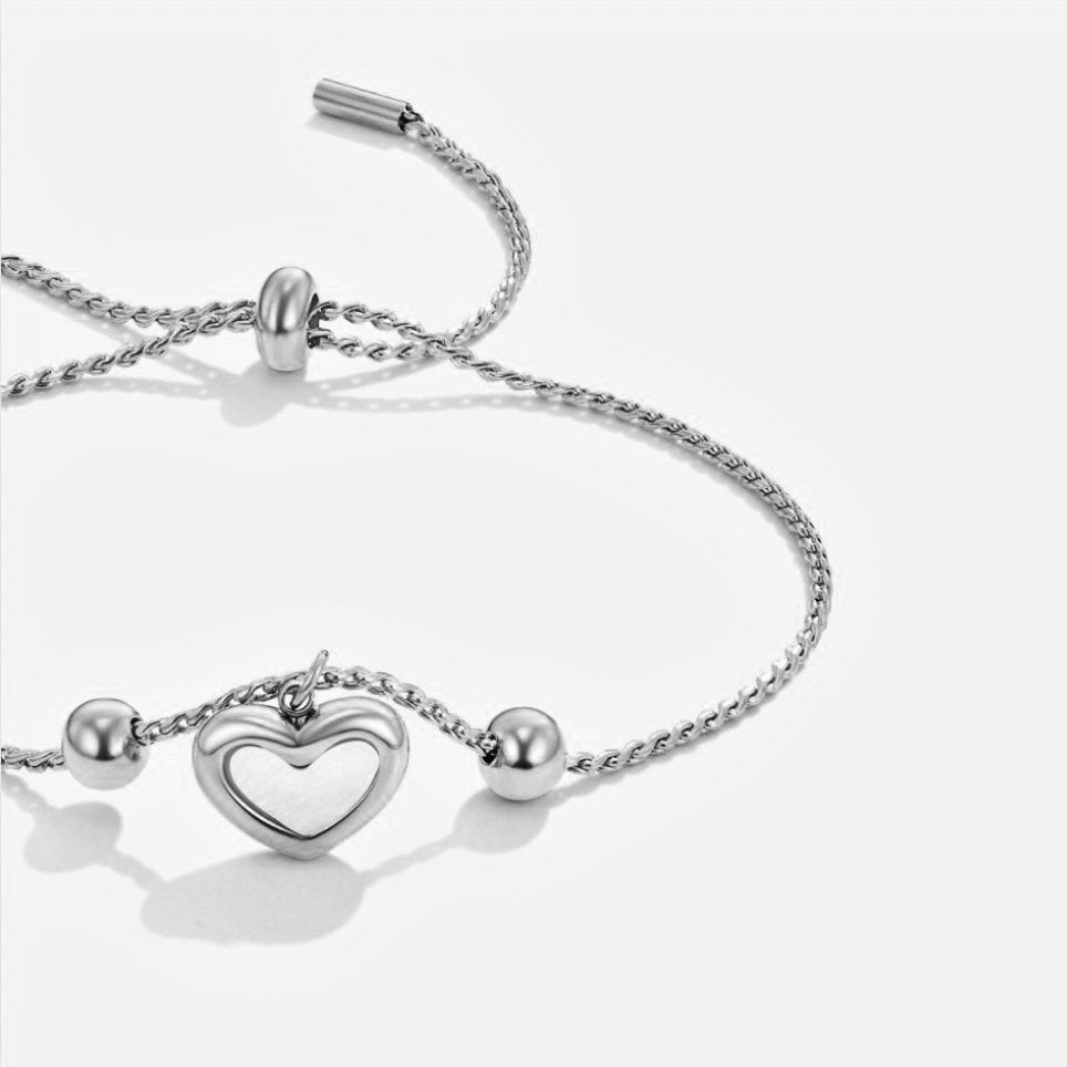 Forever Love – bransoletka z serduszkiem